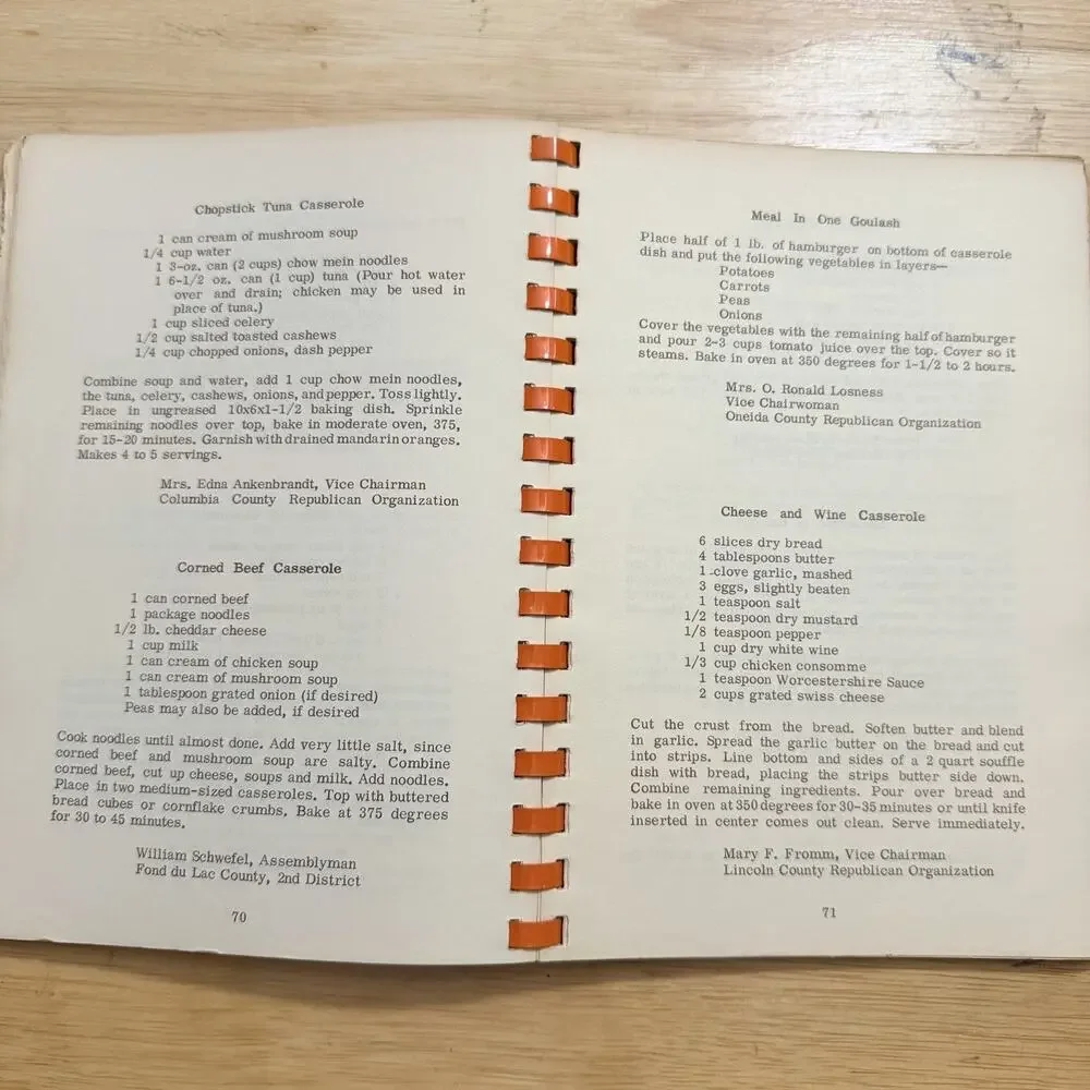 This Is My Best Recipe Vintage Cookbook Paperback Spiral Bound